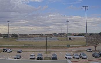 Weather camera view of Bluebonnet Elementary.