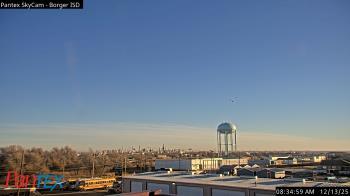Weather camera view of Borger ISD.