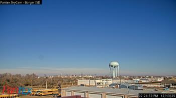 Weather camera view of Borger ISD.