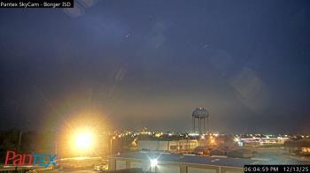 Weather camera view of Borger ISD.