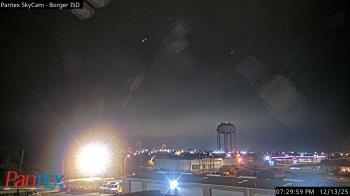 Weather camera view of Borger ISD.