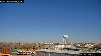 Weather camera view of Borger ISD.