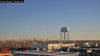 Weather camera view of Borger ISD.