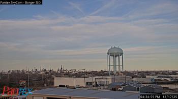 Weather camera view of Borger ISD.