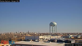 Weather camera view of Borger ISD.