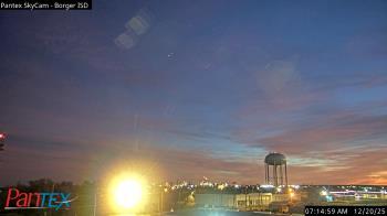 Weather camera view of Borger ISD.