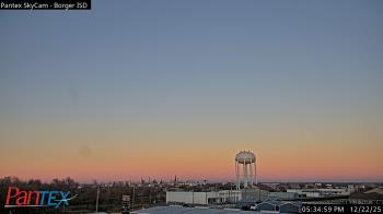 Weather camera view of Borger ISD.