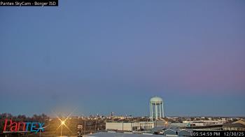 Weather camera view of Borger ISD.
