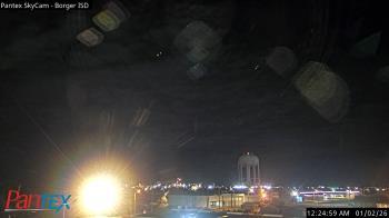 Weather camera view of Borger ISD.