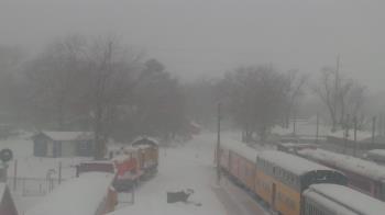 Weather camera view of Boone Scenic Valley Railroad.