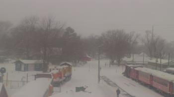 Weather camera view of Boone Scenic Valley Railroad.