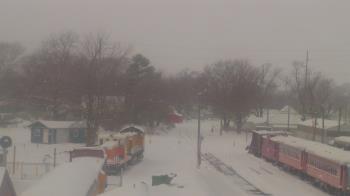 Weather camera view of Boone Scenic Valley Railroad.