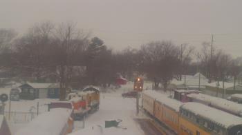 Weather camera view of Boone Scenic Valley Railroad.