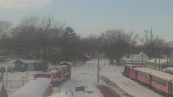 Weather camera view of Boone Scenic Valley Railroad.