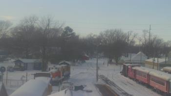 Weather camera view of Boone Scenic Valley Railroad.