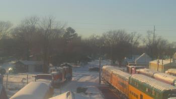 Weather camera view of Boone Scenic Valley Railroad.