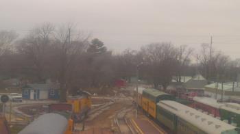 Weather camera view of Boone Scenic Valley Railroad.