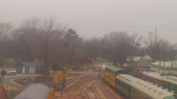 Weather camera view of Boone Scenic Valley Railroad.