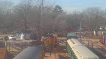 Weather camera view of Boone Scenic Valley Railroad.