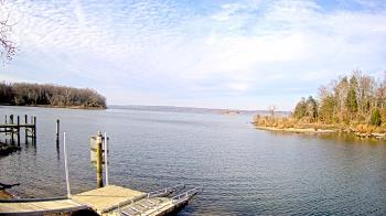 Weather camera view of Mallows Bay.