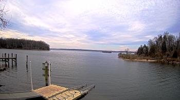 Weather camera view of Mallows Bay.