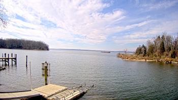 Weather camera view of Mallows Bay.