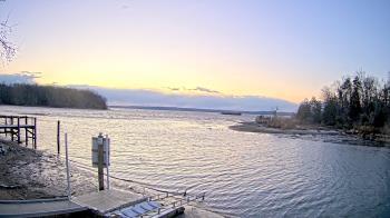Weather camera view of Mallows Bay.