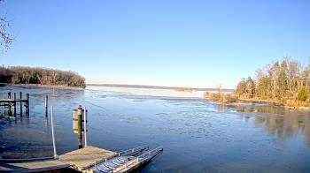 Weather camera view of Mallows Bay.
