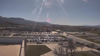 Weather camera view of Canyon View High School.