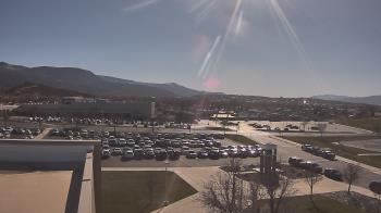 Weather camera view of Canyon View High School.