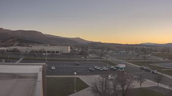 Weather camera view of Canyon View High School.