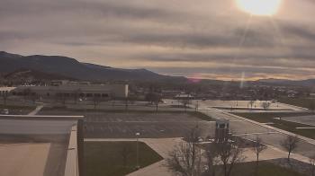 Weather camera view of Canyon View High School.