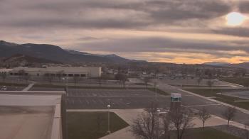 Weather camera view of Canyon View High School.