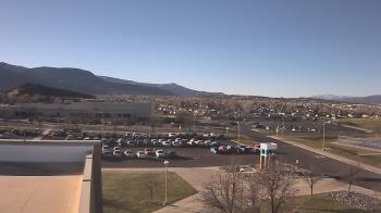 Weather camera view of Canyon View High School.