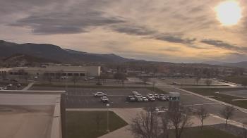 Weather camera view of Canyon View High School.