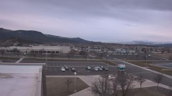 Weather camera view of Canyon View High School.