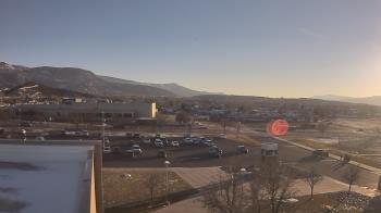 Weather camera view of Canyon View High School.