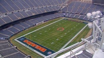 Weather camera view of Soldier Field.