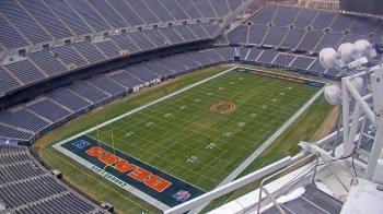 Weather camera view of Soldier Field.