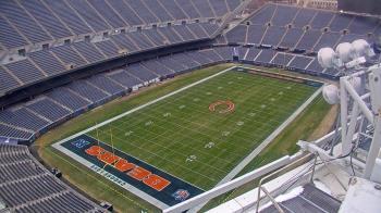 Weather camera view of Soldier Field.