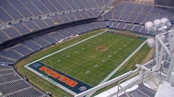 Weather camera view of Soldier Field.