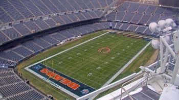 Weather camera view of Soldier Field.