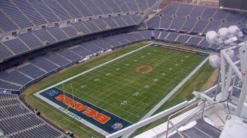 Weather camera view of Soldier Field.