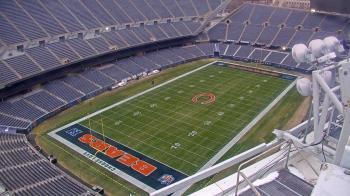 Weather camera view of Soldier Field.
