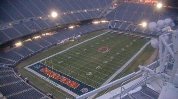 Weather camera view of Soldier Field.