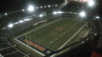 Weather camera view of Soldier Field.