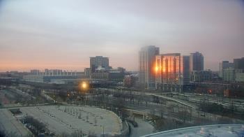 Weather camera view of Soldier Field.