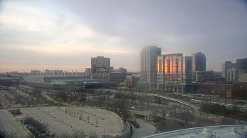 Weather camera view of Soldier Field.