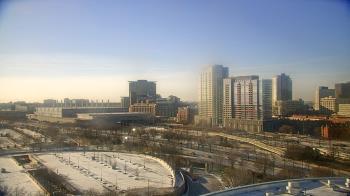 Weather camera view of Soldier Field.