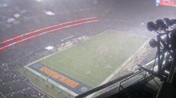 Weather camera view of Soldier Field.